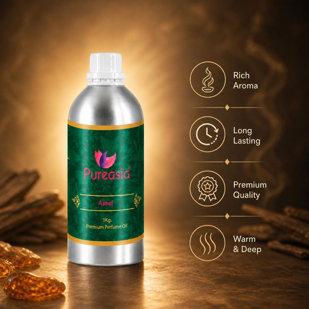 Aseel Fragrance Oil | Warm Woody Aroma for Home & Diffusers – Pureasia