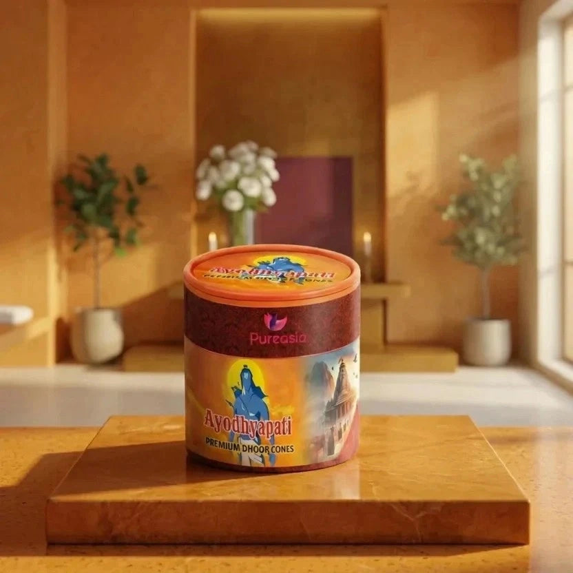 Ayodhyapati Cone Canister 200Gm – Pure Asia
