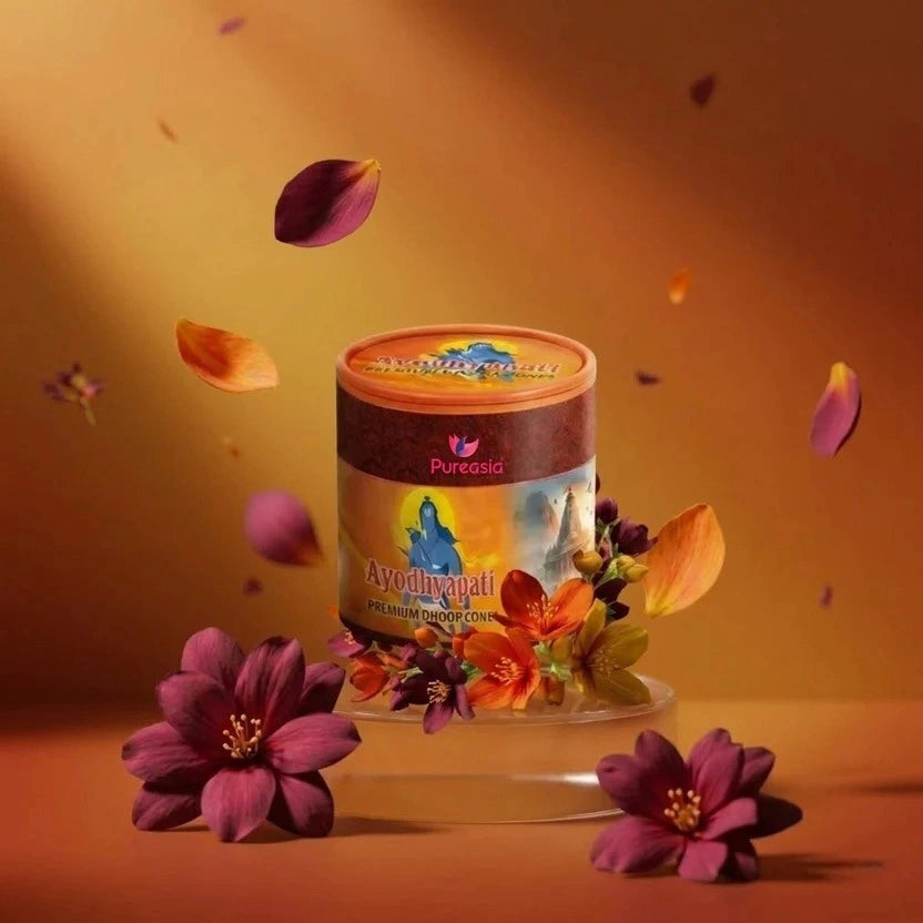 Ayodhyapati Cone Canister 200Gm – Pure Asia
