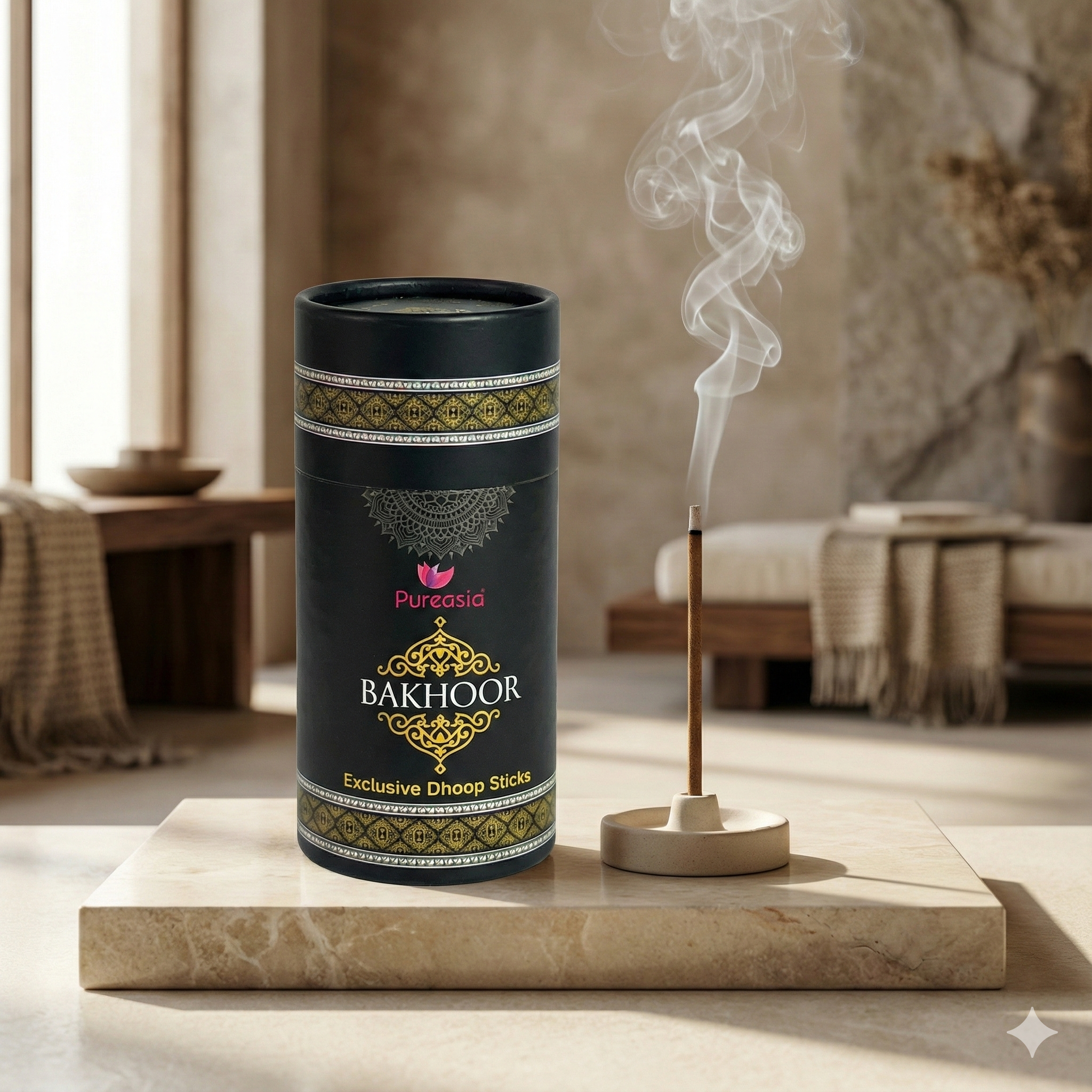 Bakhoor Exclusive Dhoop Stick Canister 100Gm – Pure Asia