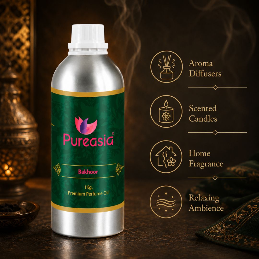 Bakhoor Fragrance Oil 1Kg | Rich Arabic Aroma for Diffusers & Home Spaces – Pureasia