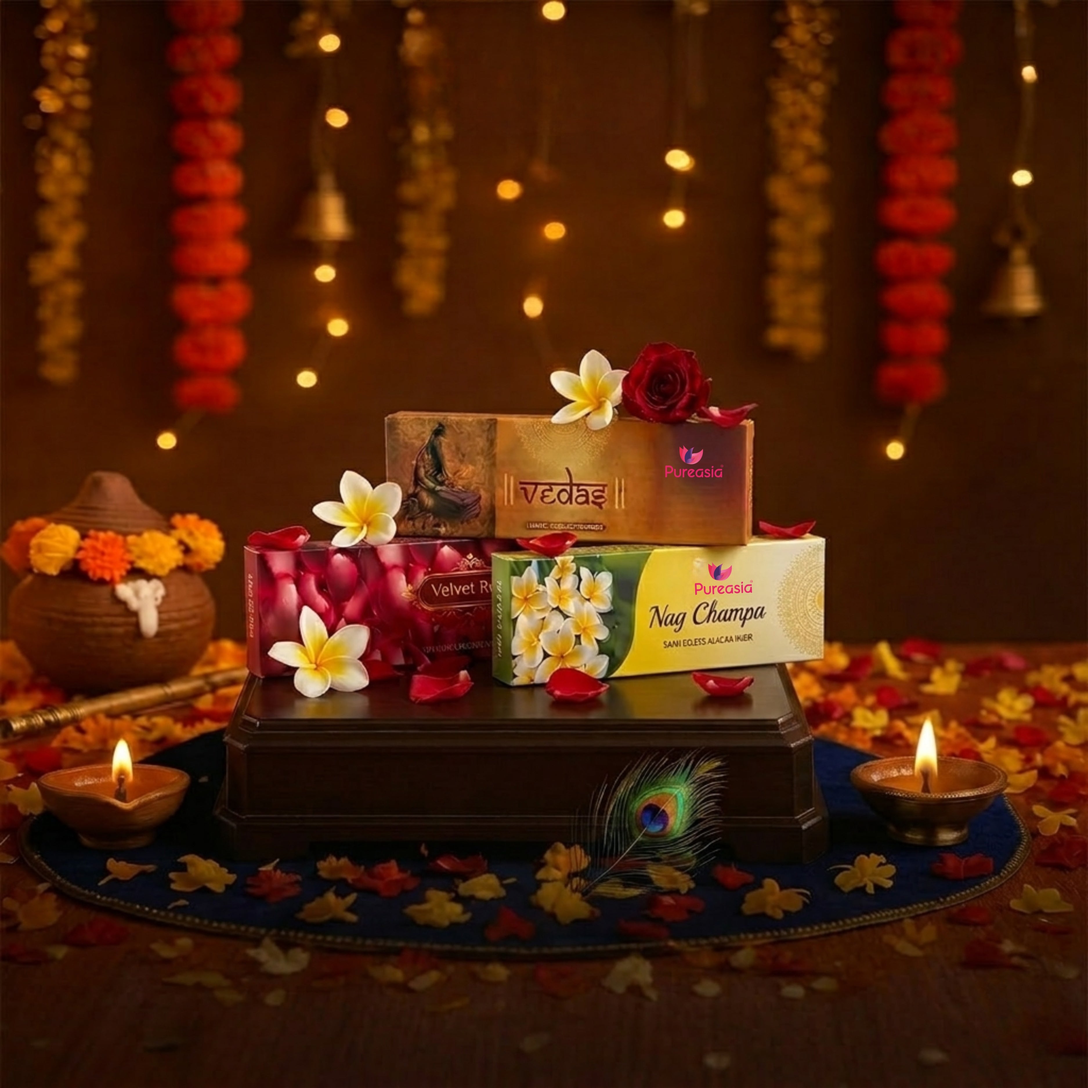 Bamboo-Less Incense Combo Pack