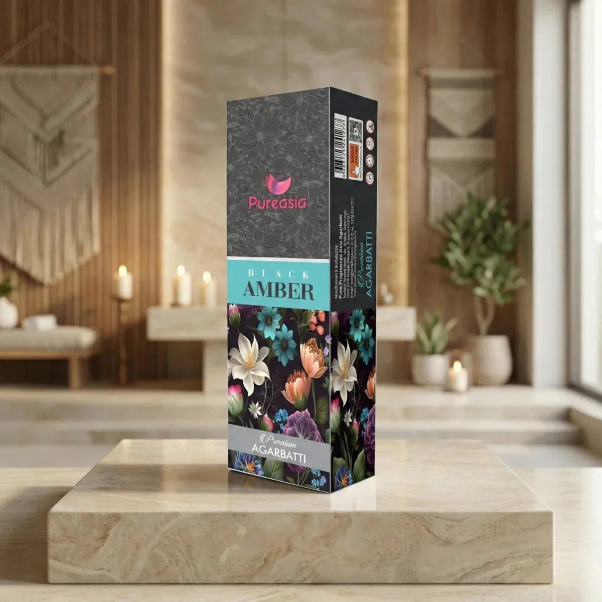 Black Amber Incense Sticks 250g Box – Pure Asia Premium