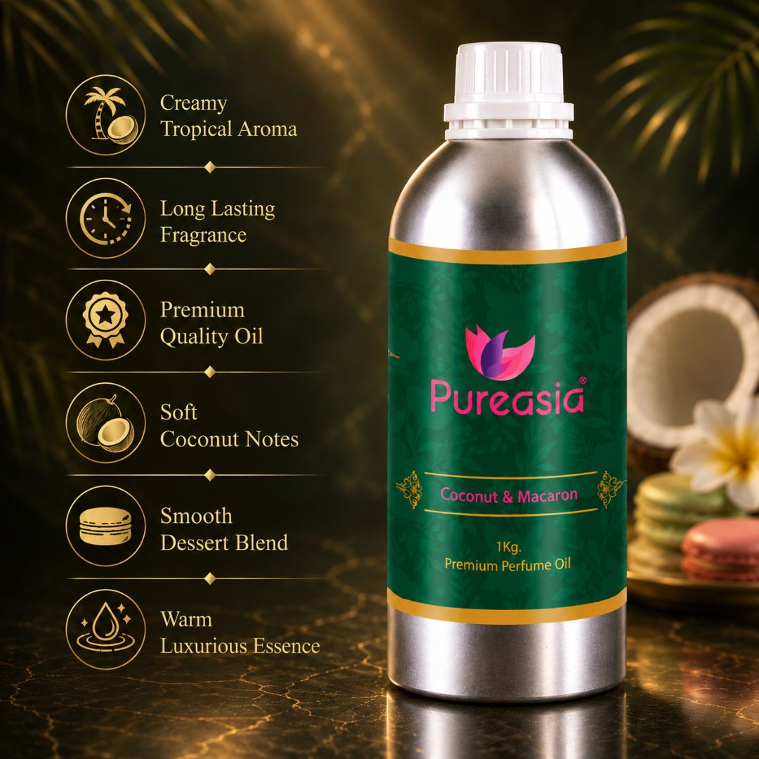 Coconut & Macaron Fragrance Oil 1Kg 