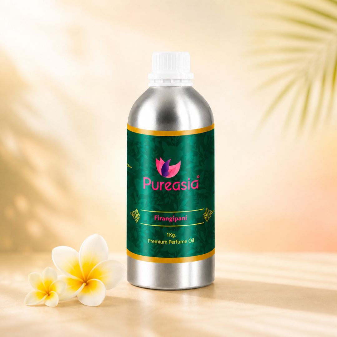Frangipani Fragrance Oil 1Kg | Tropical Floral Aroma for Diffusers & Candles – Pureasia