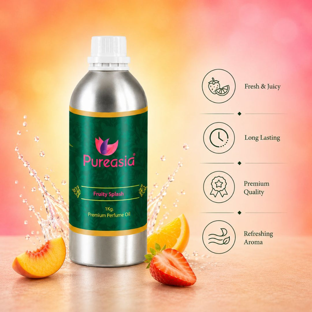 Fruity Splash Fragrance Oil 1Kg | Fresh Sweet Aroma for Diffusers & Premium Air Freshening – Pureasia