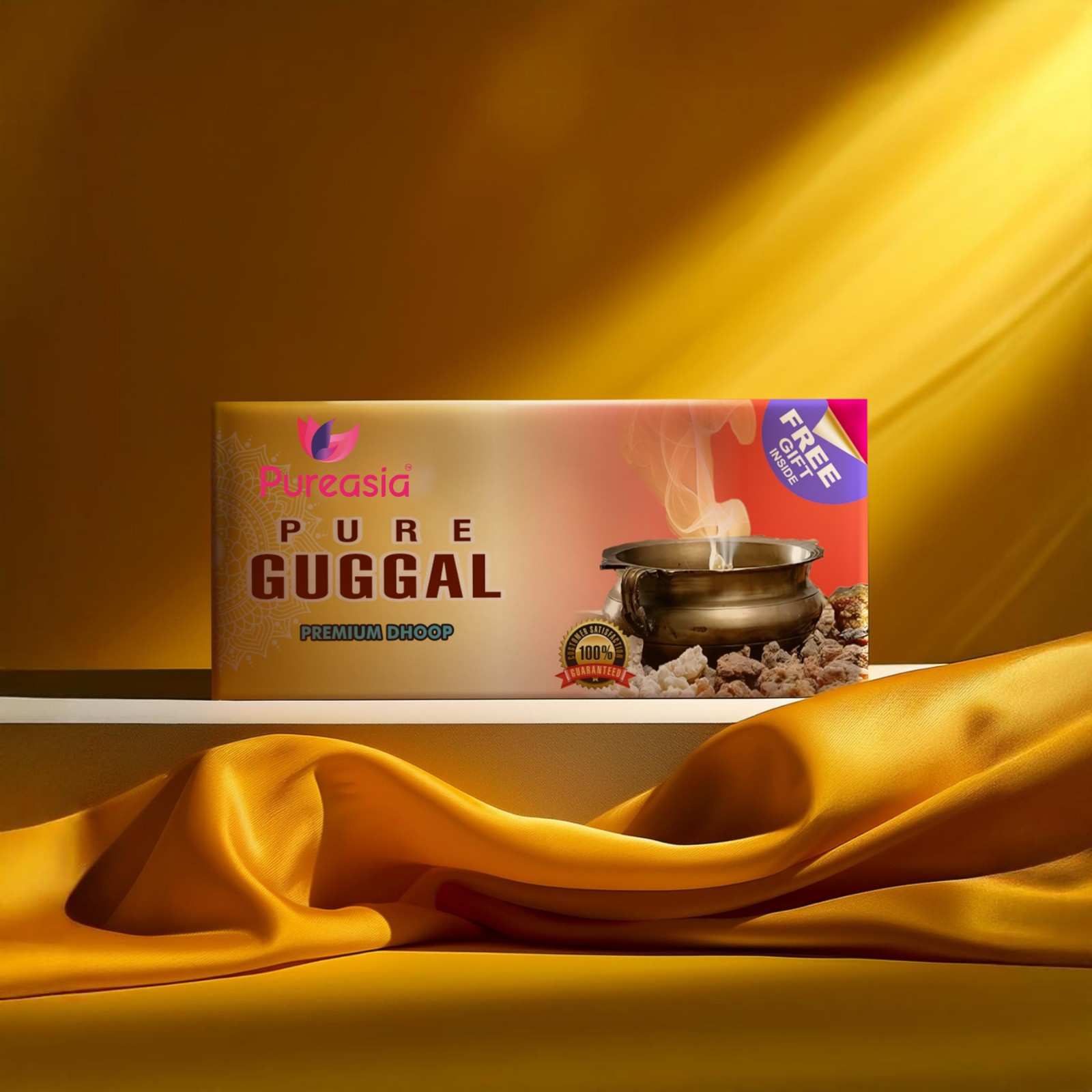 Guggal Dhoop – Pure Asia Natural Aromatic Dhoop