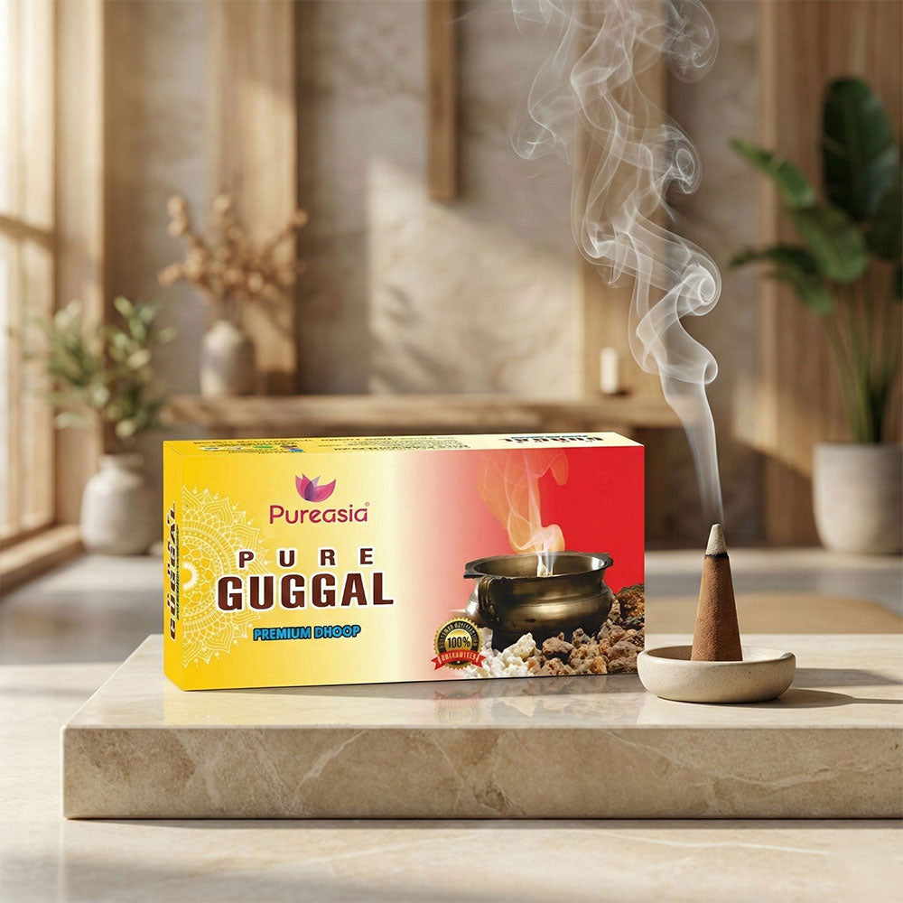 Guggal Wet Dhoop 10 Sticks – Premium Dhoop by Pure Asia