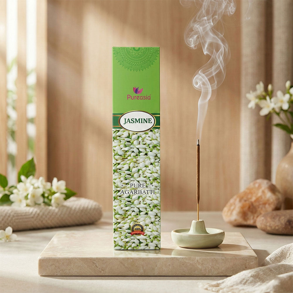 Jasmine Incense Stick 15Gm – Premium Agarbatti by Pure Asia