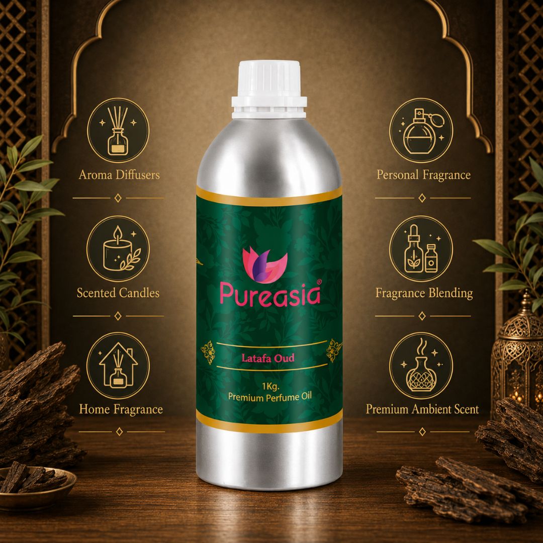 Latafa Oud Rich Perfume Oil | Arabic Luxury Scent for Attar & Personal Fragrance – Pureasia