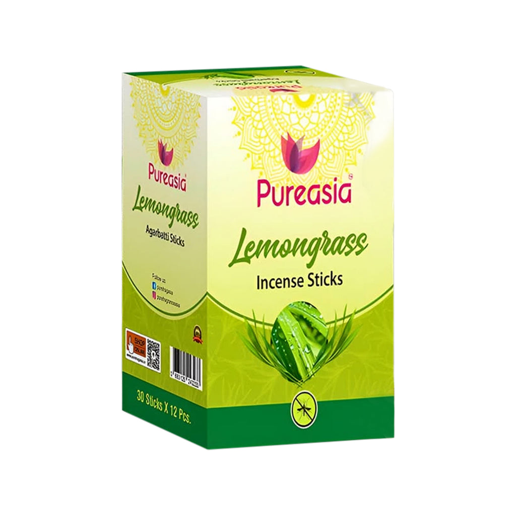 Lemongrass Mosquito Agarbatti – Pure Asia Fresh Incense Sticks