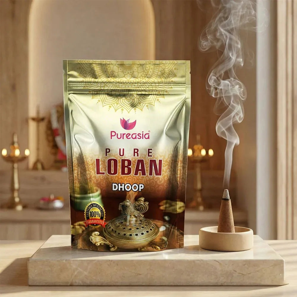 Loban Wet Dhoop Pouch 20 Sticks – Premium Dhoop by Pure Asia