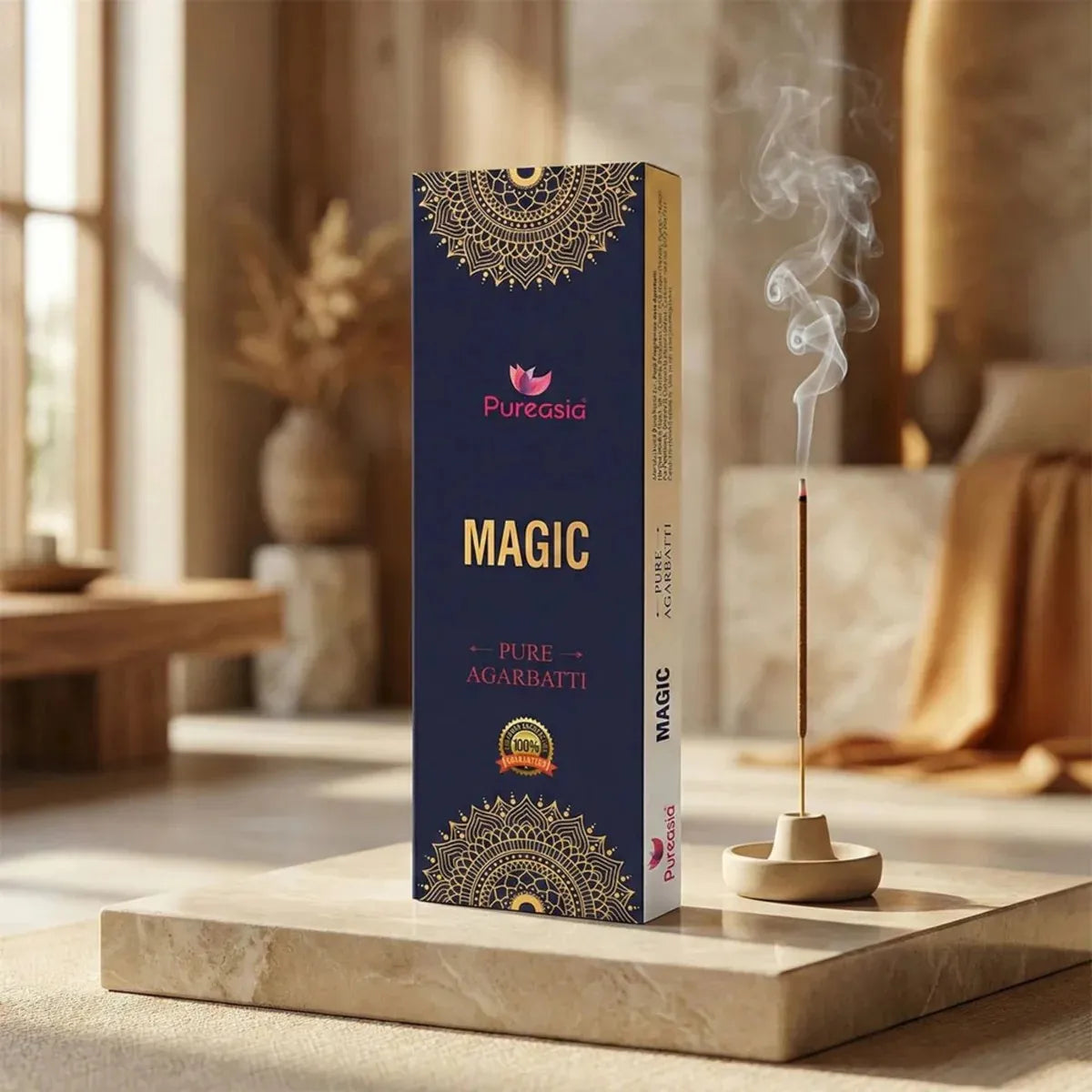 Magic Incense Stick 100GM Premium Agarbatti Pure Asia
