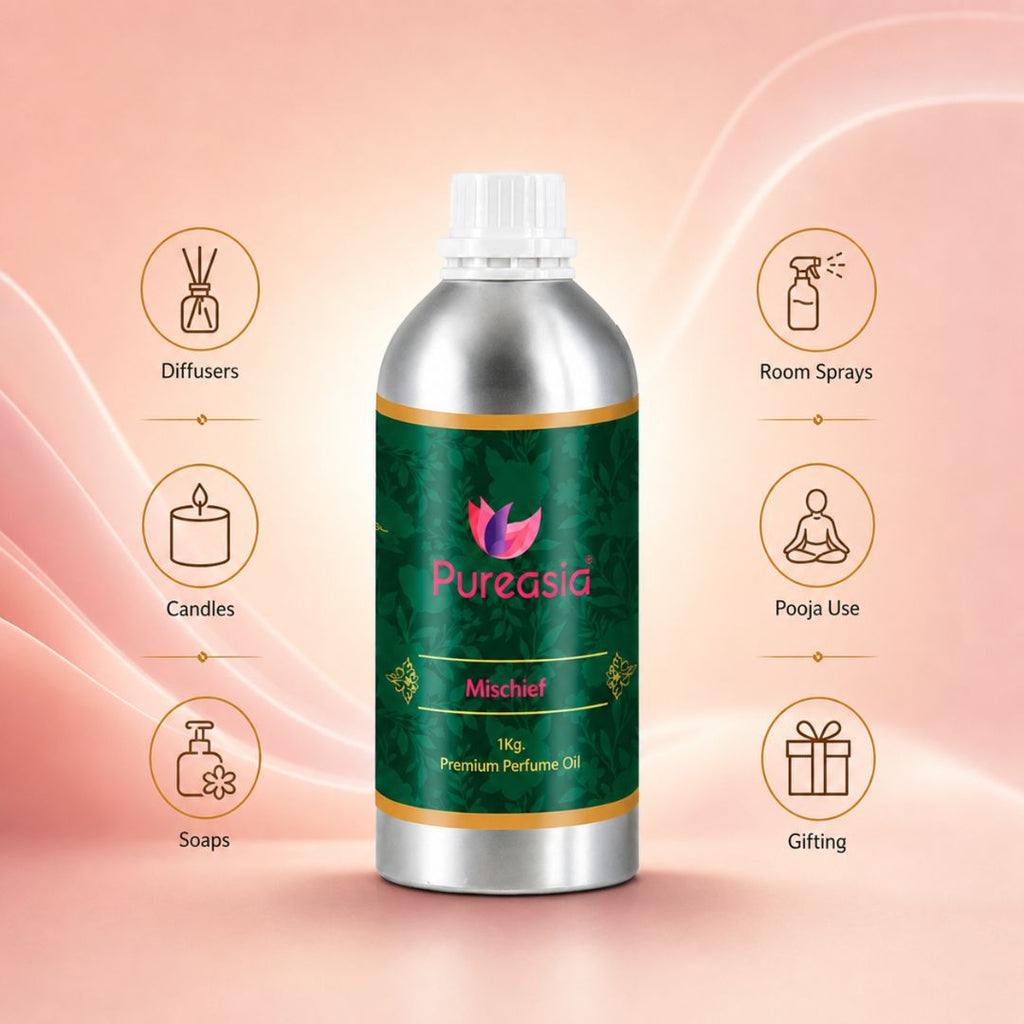 Mischief Fragrance Oil 1Kg | Premium Aroma for Diffusers & Personal Use – Pureasia