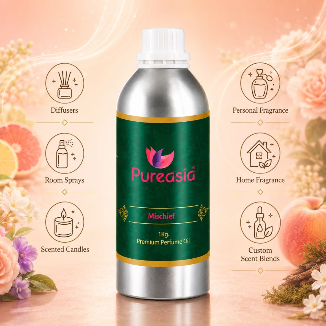 Mischief Fragrance Oil 1Kg | Premium Aroma for Diffusers & Personal Use – Pureasia