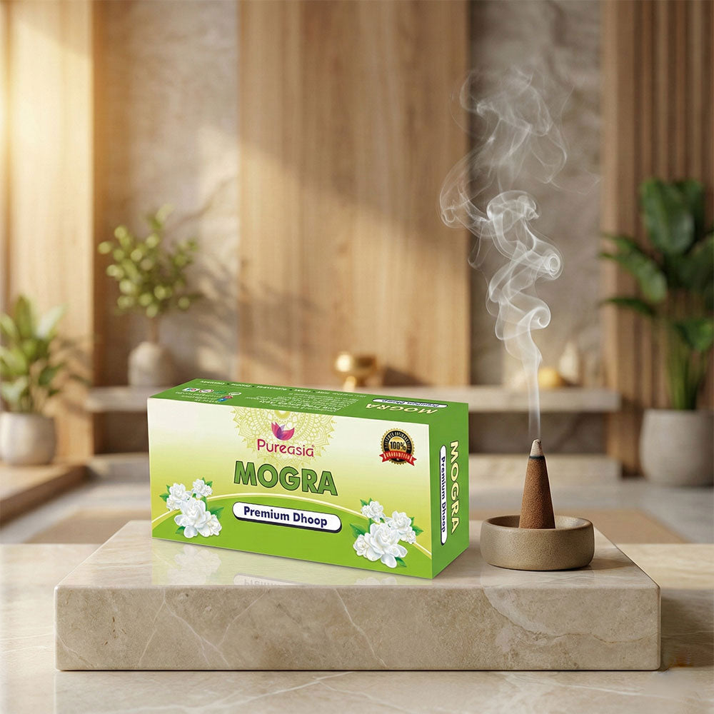 Mogra Wet Dhoop 10 Sticks – Premium Dhoop by Pure Asia