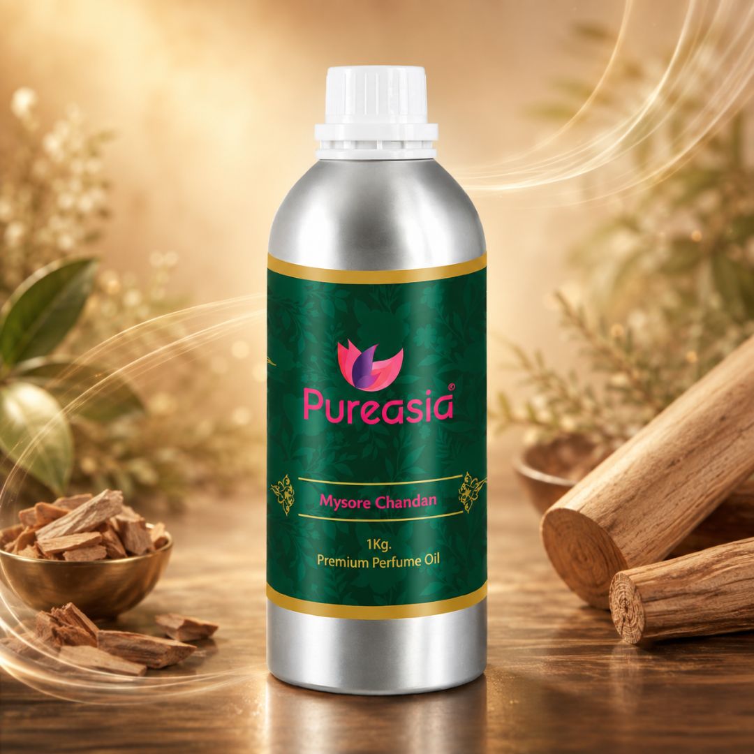 Mysore Chandan Perfume Oil  Premium Sandalwood Aroma Oil for Attar & Diffuser – Pureasia