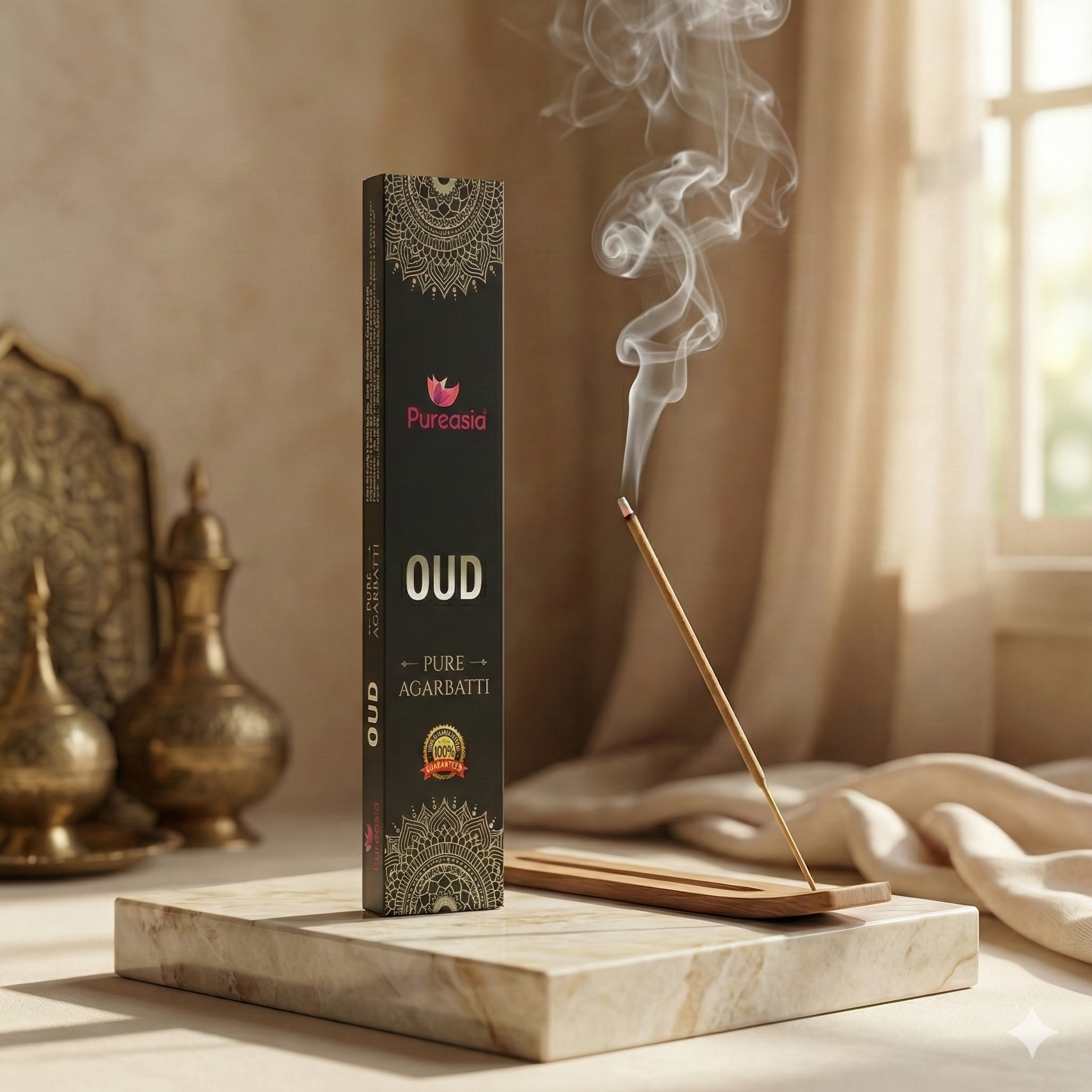 Oud Incense Stick 15Gm – Premium Agarbatti by Pure Asia