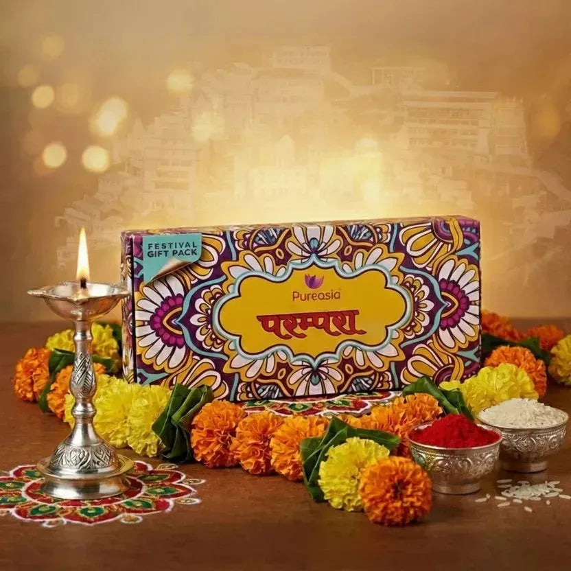 Parampara Fragrance Gift Pack | Incense & Dhoop Combo Set