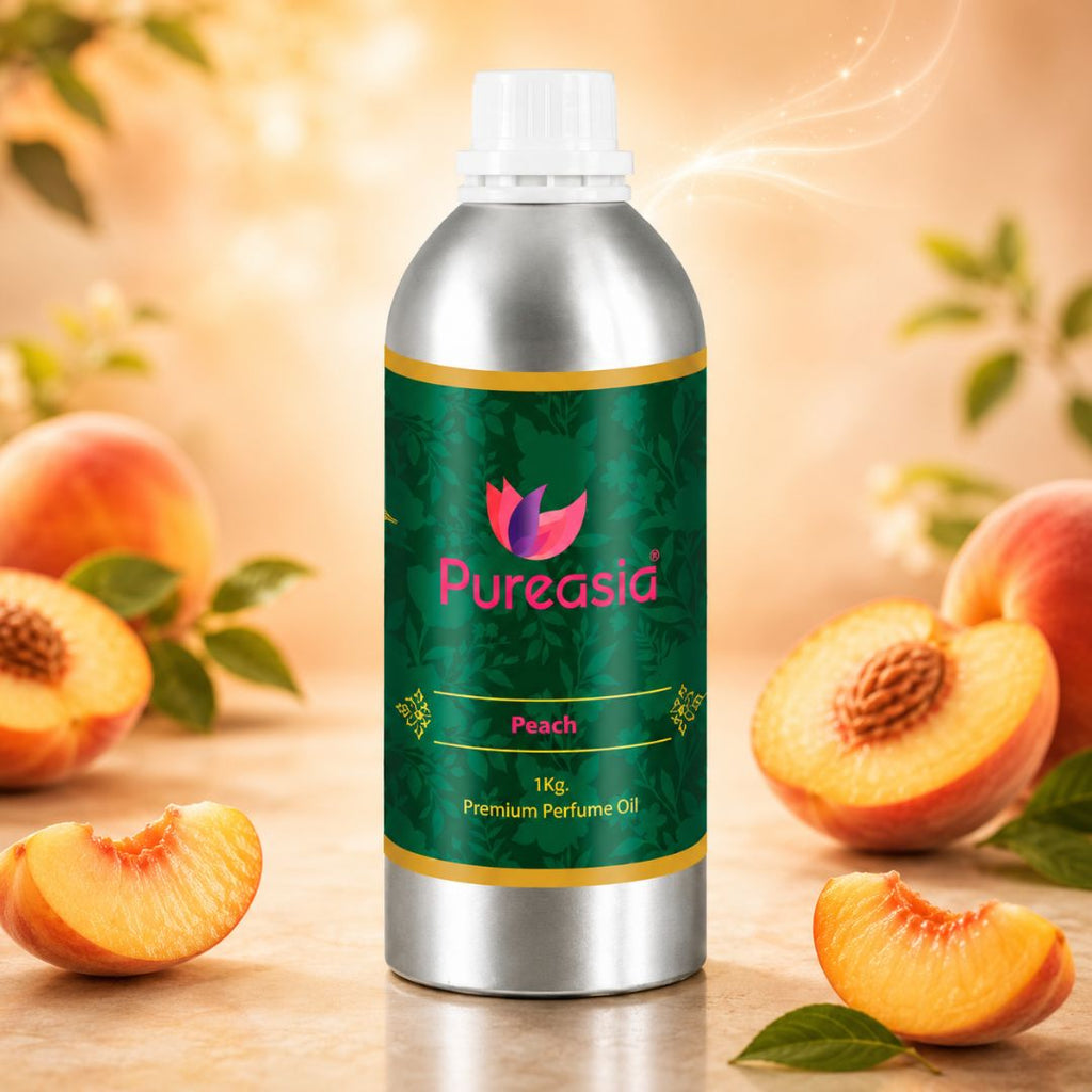 Peach Perfume Oil  Fresh Fruity Scent for Candles, Soap & Home Fragrance – Pureasia