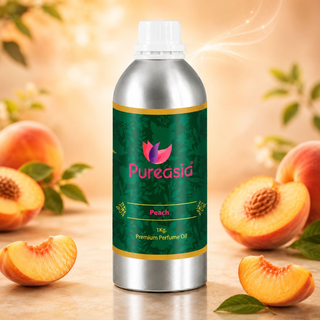 Peach Perfume Oil  Fresh Fruity Scent for Candles, Soap & Home Fragrance – Pureasia