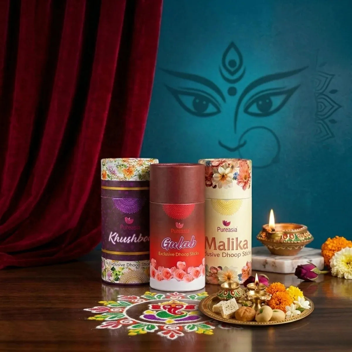 Pure Asia Dhoop Sticks Combo Pack