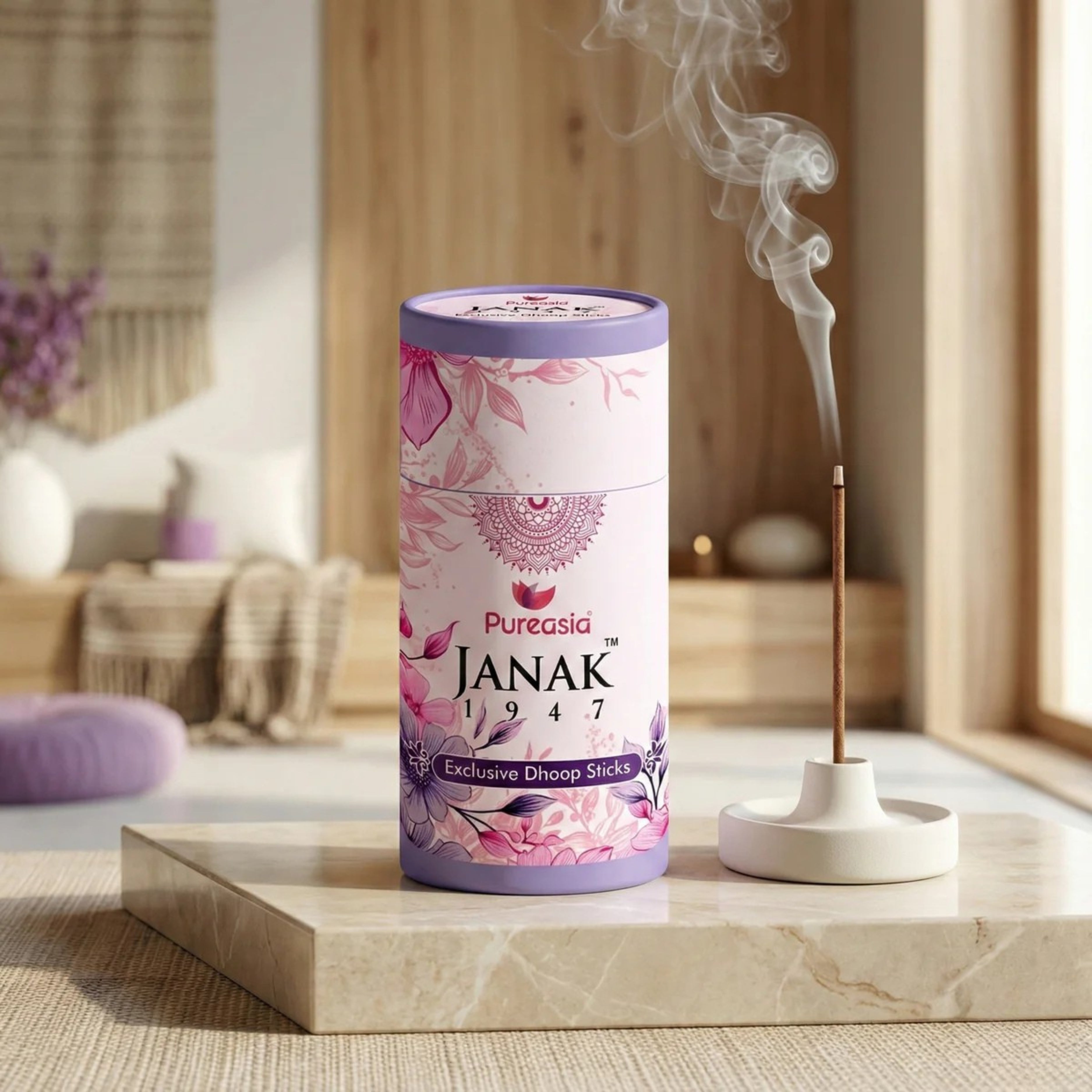 Pure Asia Janak Exclusive Dhoop Sticks 100g – Premium Dry Dhoopc