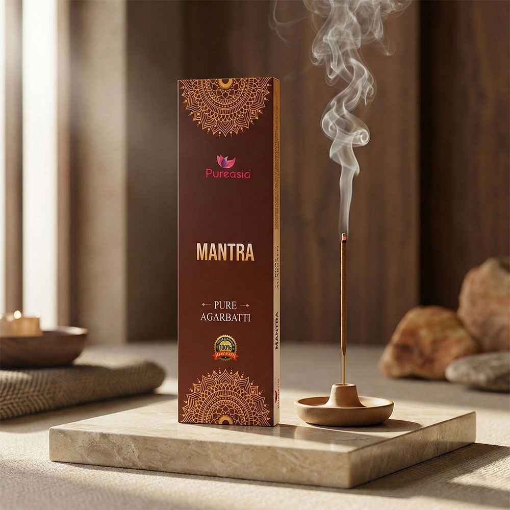 Pure Asia Mantra Incense Stick 32GM – Premium Aromatic Agarbatti