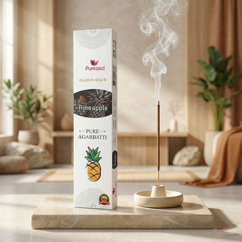 Pure Asia Miss Pineapple Incense Stick 50GM – Sweet Tropical Aroma