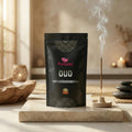 Pure Asia Oud Incense Sticks 120g Zipper Pouch | Bamboo-Less Charcoal-Free Agarbatti