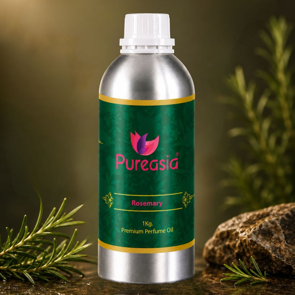 Rosemary Fragrance Oil 1Kg  Herbal Aroma for Diffusers & Fresh Interior Ambience – Pureasia