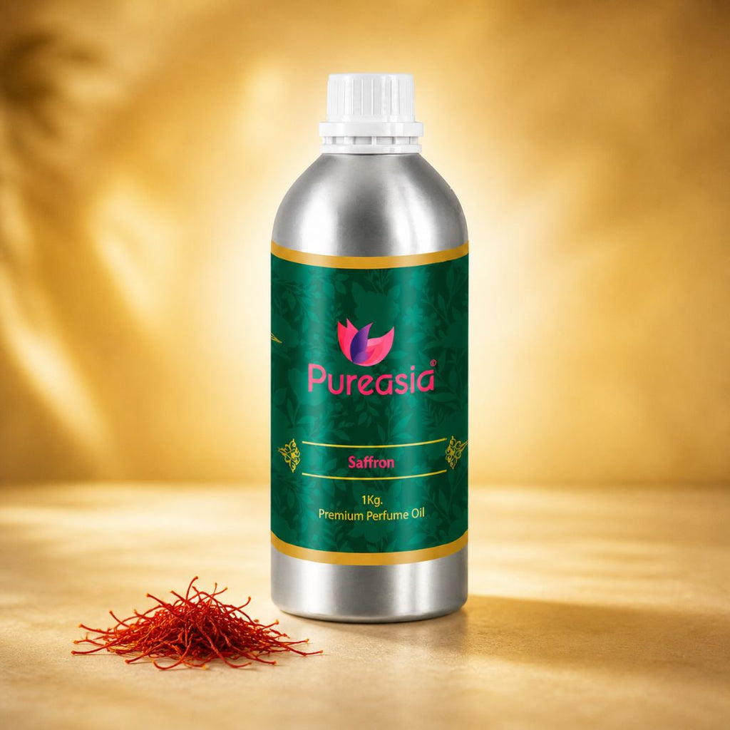 Saffron Fragrance Oil 1Kg | Rich Warm Aroma for Diffusers & Premium Spaces – Pureasia