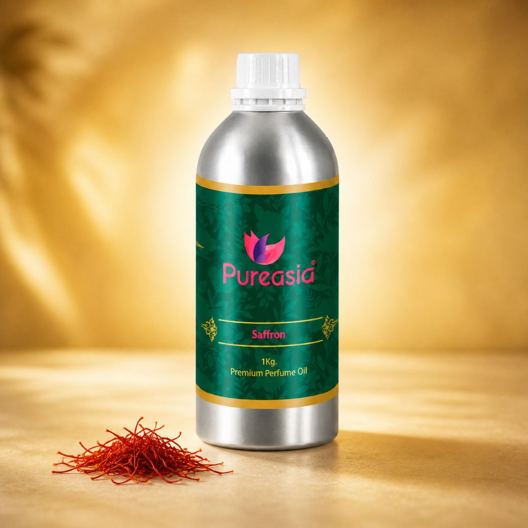 Saffron Fragrance Oil 1Kg | Rich Warm Aroma for Diffusers & Premium Spaces – Pureasia