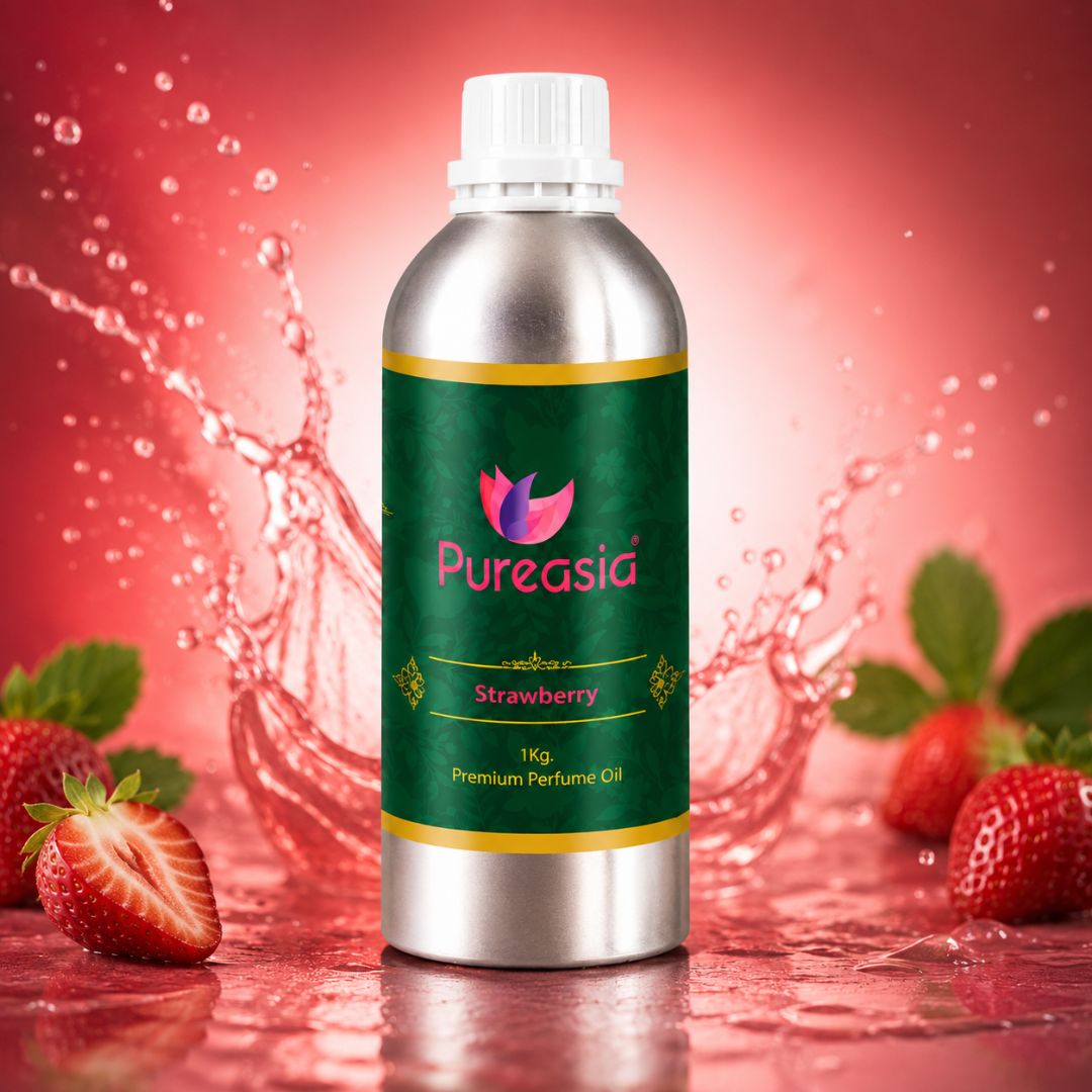 Strawberry Perfume Oil | Sweet Fruity Fragrance for Candles & Aroma Use – Pureasia