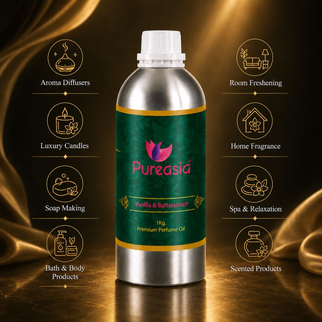 Vanilla & Butterscotch Fragrance Oil 1Kg.