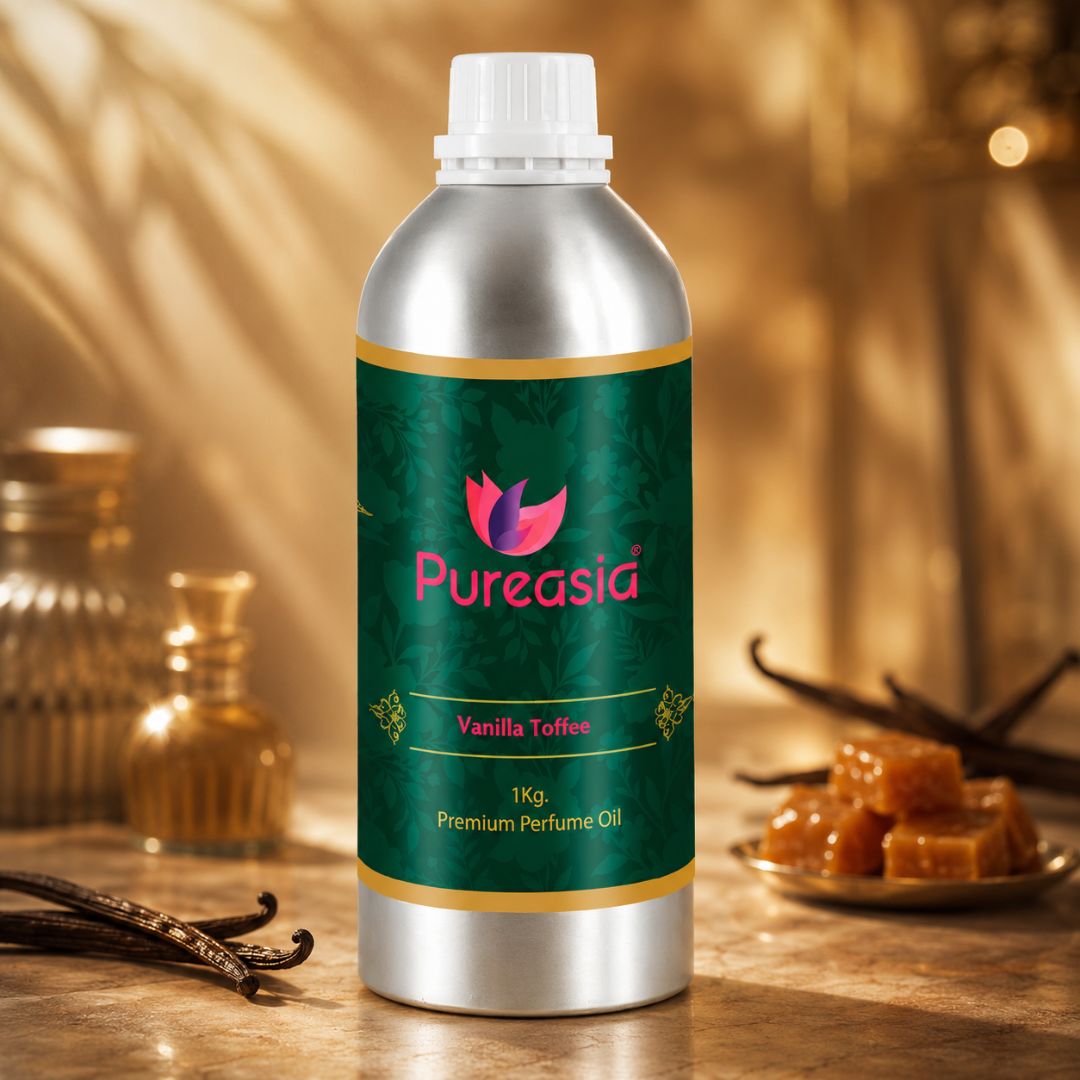 Vanilla Toffee Fragrance Oil  | Sweet Dessert Aroma for Candles & Diffusers – Pureasia